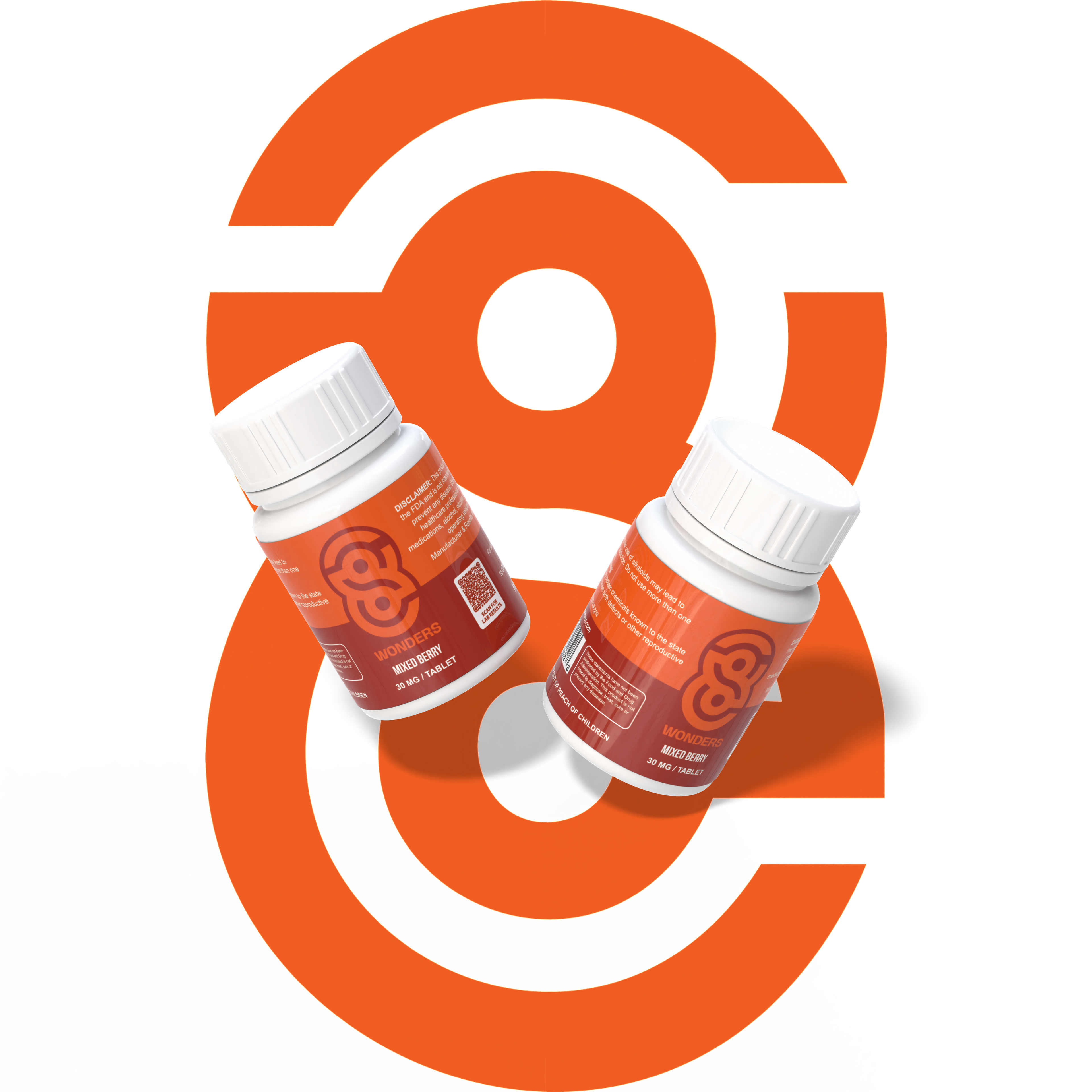 Mixed Berry | 30mg Kratom Tablets | 10 Count Jar