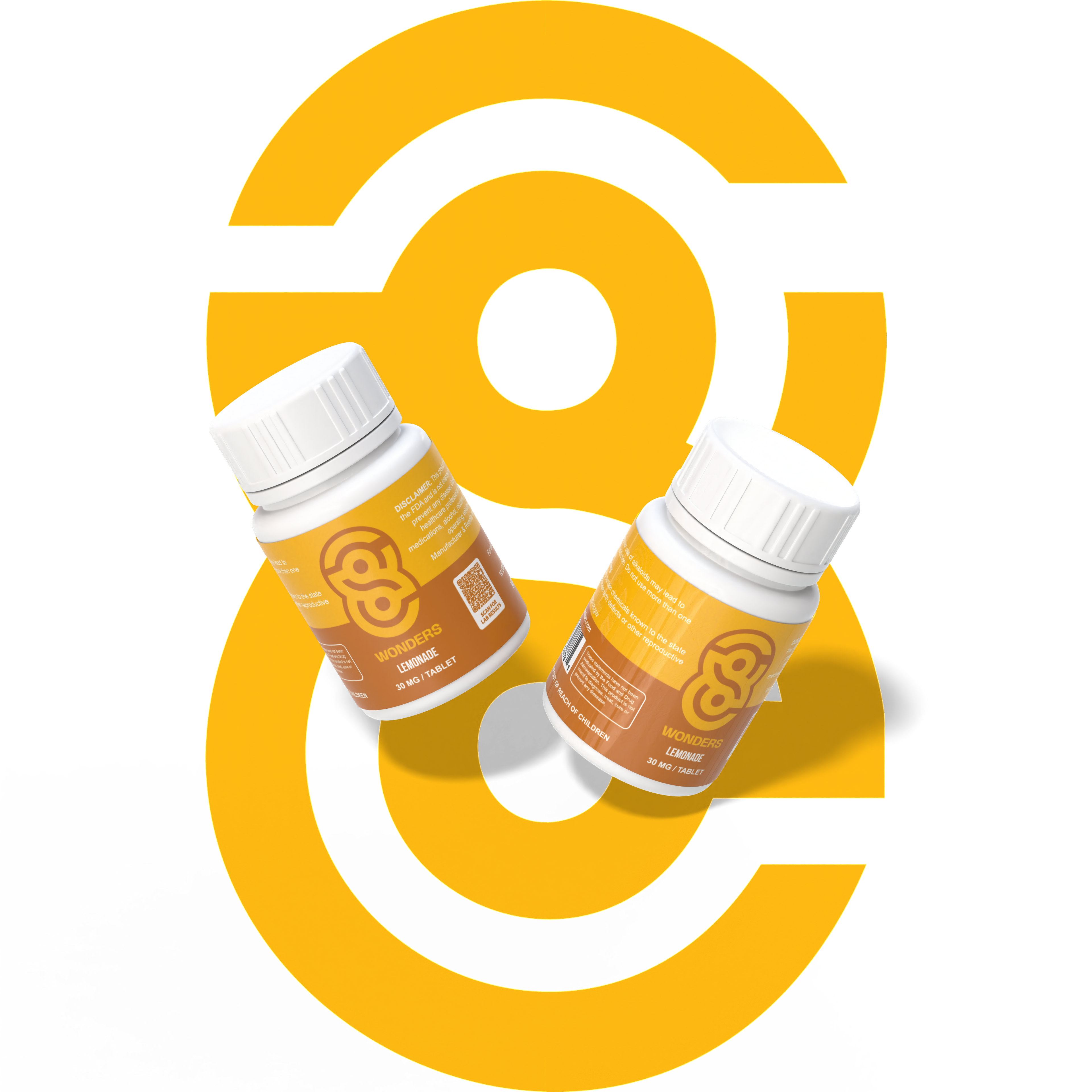 Lemonade | 30mg Kratom Tablets | 10 Count Jar